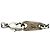 LOUIS VUITTON Collier Charms Monogram Eclipse aus Metall Silber Schwarz Damen - Ansicht 5