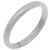 Cartier 1895 Ehering Platin 2.5mm Silber