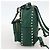 Valentino Garavani Rockstud Mini in pelle Verde - vista 4