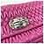 Borsa a tracolla 3-way in nappa e cristalli Miu Miu Rosa - vista 13