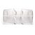 Borsa Louis Vuitton Epi Plage Keepall Bianco - vista 7