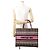 Christian Dior Botanical Print Tote Bag Mehrfarben Lila Khaki - Ansicht 4
