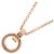 Bulgari Collana BVLGARI in oro rosa 18K con pendente in diamante - vista 3