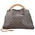 Borsa a Spalla Louis Vuitton Artsy MM Marrone