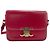 Céline Celine Triomphe Schultertasche in Rot - Ansicht 2