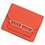 Hermès Cartera Hermes Roulis Reli Verso Naranja