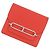 Hermès Cartera bi-fold Hermes Roulis Rouge Cou Roja