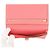 Cartera larga Hermès Bearn Soufflé en rosa - vista 5