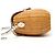 Borsa a tracolla in paglia marrone Miu Miu - vista 3