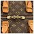 Borsa Louis Vuitton Keepall 45 Bandoulière Monogramma - vista 12