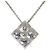 Collana con pendente Tiffany & Co. 925 Hammered Flower