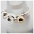 Anello a fascia in argento sterling e oro giallo Tiffany & Co. - vista 5