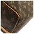 Louis Vuitton Monogram Keepall Bandoulière 55cm Borsa Boston Marrone - vista 2