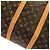 Louis Vuitton Monogram Keepall Bandoulière 55cm Borsa Boston Marrone - vista 3