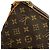 Louis Vuitton Monogram Keepall Bandoulière 55cm Borsa Boston Marrone - vista 5