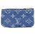 Monedero Louis Vuitton Monogram Cherry Denim Azul - vista 2