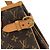 Borsa a tracolla verticale Louis Vuitton Monogram Batignolles Marrone - vista 4