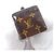 Louis Vuitton Monogram Hair Cube Marrone D'oro - vista 5