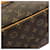 Borsa Louis Vuitton Monogram Bowling Vanity Marrone - vista 3