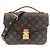 Borsa Louis Vuitton Monogram Pochette Métis MM Marrone