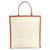 Cabas Céline Borsa Tote Verticale Large Celine Marrone Bianco  - vista 2