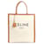 Cabas Céline Borsa Tote Verticale Large Celine Marrone Bianco  - vista 1