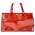 Borsa Tote Louis Vuitton Wilshire PM in Arancione - vista 3