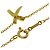 Tiffany & Co Collana Tiffany Graffiti X in Oro Giallo 18K D'oro - vista 2