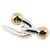 Anello a fascia in argento sterling e oro giallo Tiffany & Co.