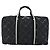 Chanel Travel Line Boston Imprimé Nylon Medium Noir