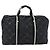 Chanel Travel Line Boston Imprimé Nylon Medium Noir - vue 2