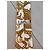 Hermès Silk Tie with Gold Baroque Pattern White Golden - view 2