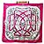 Hermès Cavalcadour Carre 90 Large Seidentuch Pink