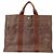 Hermès Borsa Tote HERMES Herline MM marrone