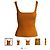 Sandro Paris Geripptes Strick-Tanktop Orange - Ansicht 4