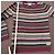 Dolce & Gabbana Maglione a righe in misto lana Marrone Rosa Rosso Blu Grigio Crudo Giallo - vista 8