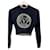 Kurzer Strickpullover in Schwarz Versace Jeans Couture