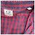 Autre Marque C.P. Company Camicia in cotone a quadretti gingham Rosso Blu scuro - vista 3