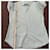 Prada Camicia in cotone a righe Bianco Verde  - vista 6