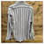 Versace Classic Camicia in Cotone a Righe Bianco Rosso Grigio  - vista 2
