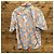Camicia Moschino Jeans a maniche corte stampa floreale Multicolore Arancione Grigio Giallo - vista 3