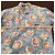 Camicia Moschino Jeans a maniche corte stampa floreale Multicolore Arancione Grigio Giallo - vista 7