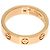 Anello Mini Love di Cartier in oro rosa - vista 4