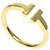 Anello T Wire di Tiffany & Co. in oro giallo 18K