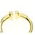 Anello T Wire di Tiffany & Co. in oro giallo 18K - vista 7