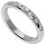 Tiffany & Co. Stacking-Ring 5-teilig mit Diamanten in Platin PT950