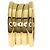 Bulgari Anello Bvlgari B-zero1 3-Band in oro giallo 18K - vista 3