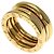 Bulgari Anello Bvlgari B-zero1 2-Band in oro giallo 18K