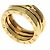 Bulgari Anello Bvlgari B-zero1 2-Band in oro giallo 18K - vista 6