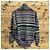 Missoni Uomo Mehrfarbiger Gestreifter Wollpullover Schwarz Pink Weiß Blau Grau - Ansicht 2